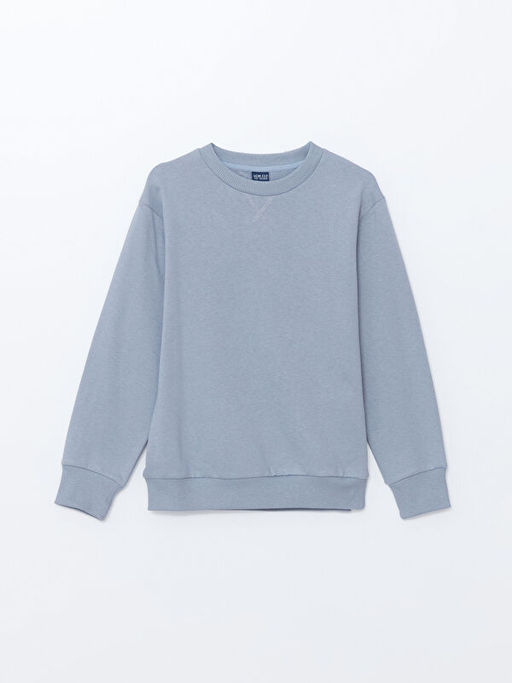 Bisiklet Yaka Erkek ?ocuk Sweatshirt
