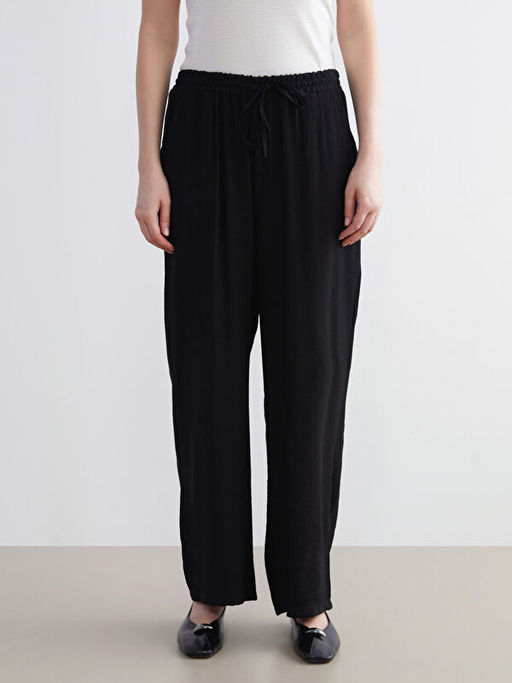 Beli Lastikli Geni? Pa?a Kad?n Pantolon