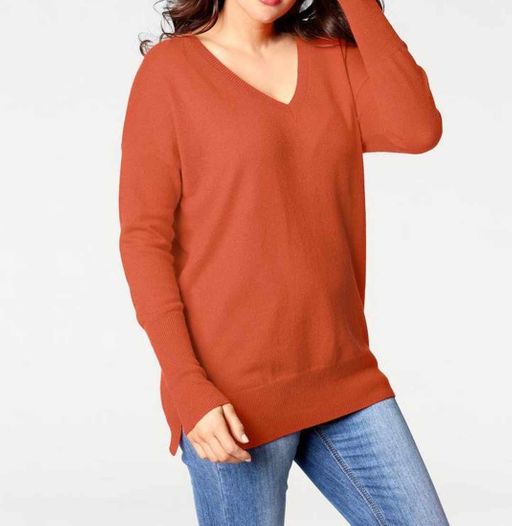 Пуловер, мандериновый - Patrizia dini фото 7