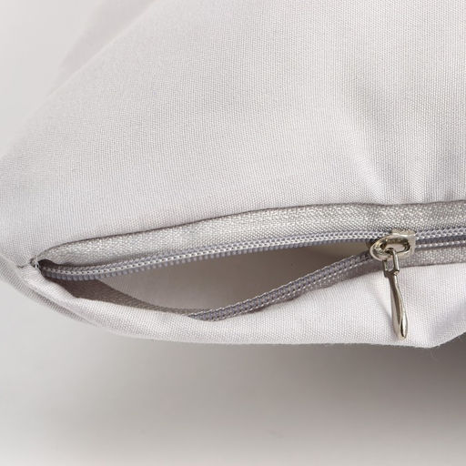 Наволочка декоративная Экономь и Я цвет светло-серый, 40 х 40 см, полиэстер  фото 3