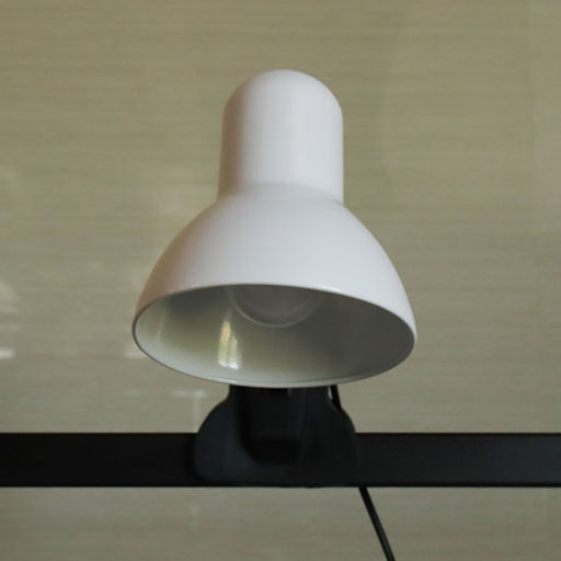 Светильник настольный на прищепке белый / 108BXIAO-1 / Ex27 /уп 70/ - ГалеонТрейд фото 4