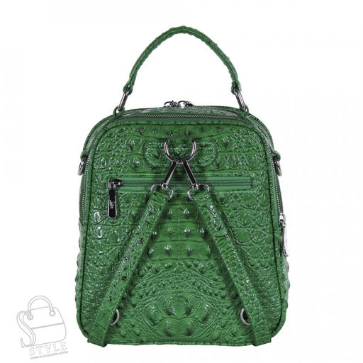 Рюкзак женский 69123-1 green Velina Fabbiano-Safenta/50 в Новосибирске