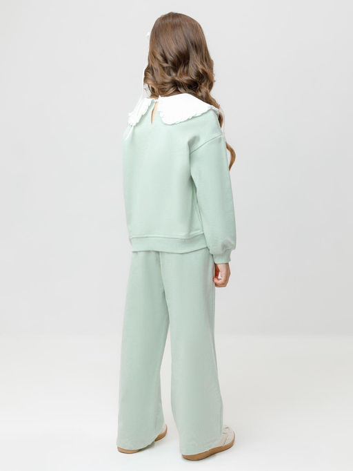 КР 400689/дымчатый нефрит к547 брюки для дев