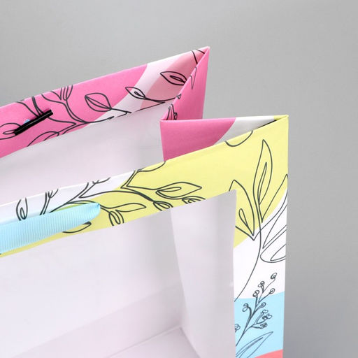 Пакет крафтовый с пластиковым окном Поздравляю, 31 26 10 см - Дарите счастье фото 12