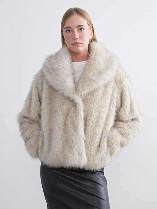 Ceket Yaka Kad?n K?rk Mont