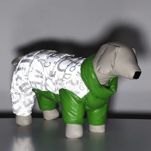 Комбинезон Ультра светоотражающий, размер 10 (ДС 21 см, ОГ 34 см, ОШ 24 см), зелёный - Simaland фото 10