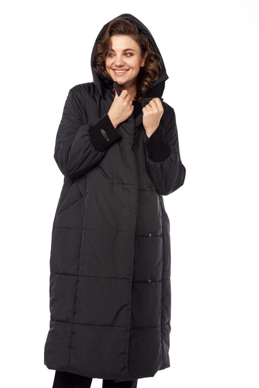 Пальто Diamant 2018 черный фото 2