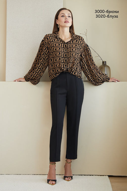 Брюки 3000 черный - Niv niv фото 3