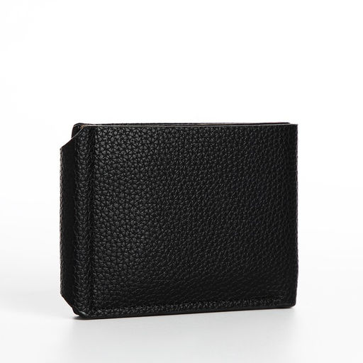 Портмоне на магнитах, отдел для купюр, карт, монет, цвет чёрный - Simaland фото 2