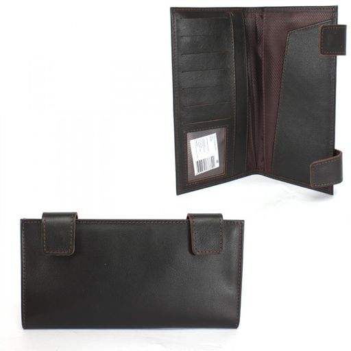 Портмоне мужское Croco-ПР-960 натуральная кожа 4 отд, 8 карм, коричневый матовый (5) 238908