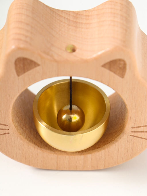 Колокол магнитный бук "Кошка" 2,9х7,5х7 см