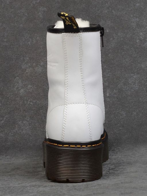 04-15265001 WHITE Ботинки зимние женские (натуральная кожа, натуральный мех) - Фабричный китай фото 11