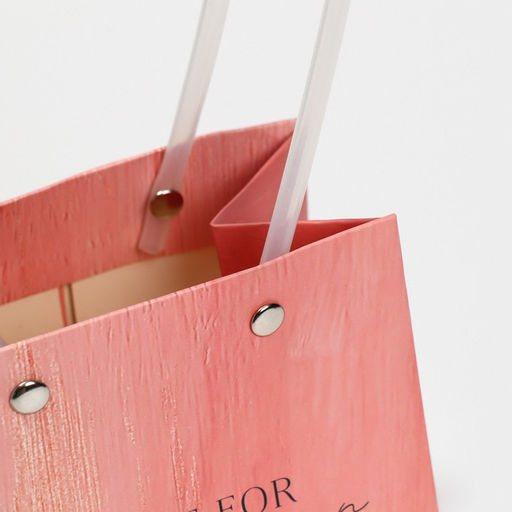 Цена за 2 шт. Пакет влагостойкий для цветов Gift with love, 11,5 х 12 х 8 см - Дарите счастье фото 7