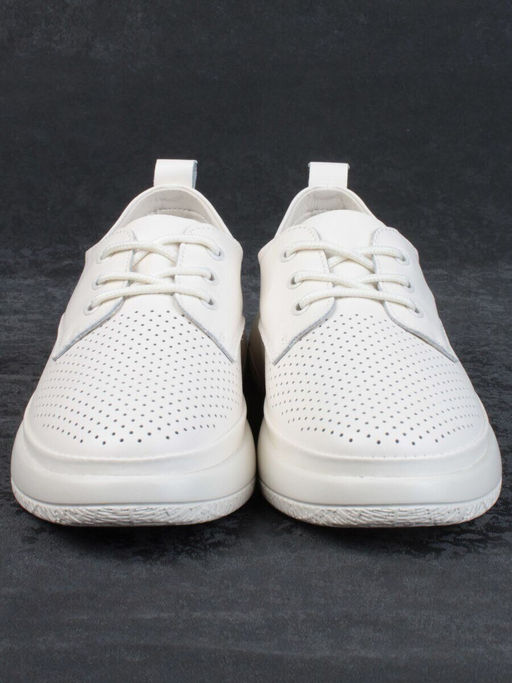 03-PDXL140-5 BEIGE Кроссовки женские (натуральная кожа)