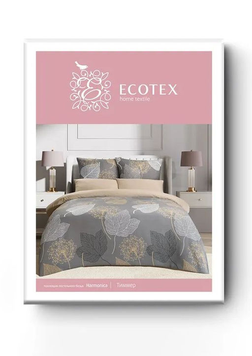 Постельное белье Тиммер Семейный + 4 наволочки - Ecotex фото 9
