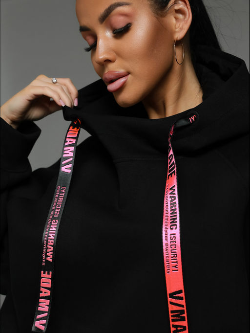 Камелия худи женское (черный собачка) - Lovetex фото 5