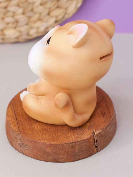 Копилка "Jowls dog", brown (17,5 см), пластик