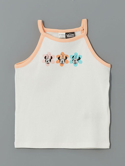 Bisiklet Yaka Minnie Mouse K?z ?ocuk Atlet