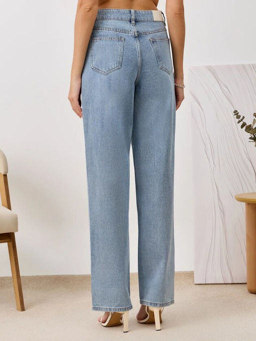 Джинсы жен. P222-0134-1 l.blue, со стразами - Primm фото 6