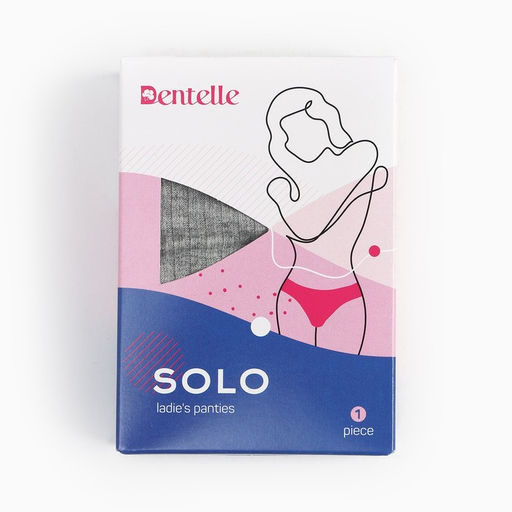 Трусы женские бразильяна, цвет серый, размер 46 (M)