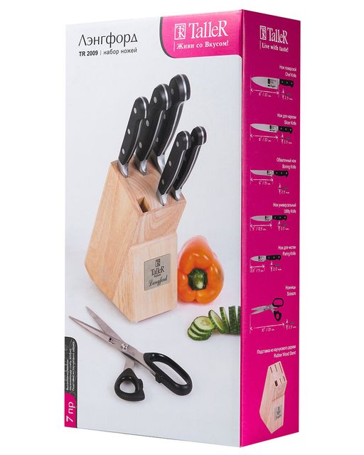 Набор ножей TalleR TR-22009 Лэнгфорд  фото 5