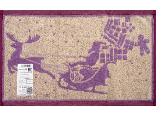 1с105.413ж1 Соты и пчелка (коралл3) Полотенце махровое 50х30 см - Текс-дизайн фото 38