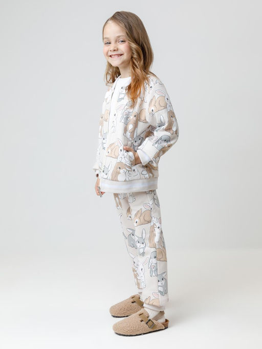 КР 400885/бежевый 0403 Н086 к659 брюки для дев