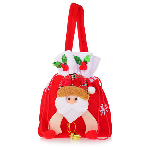 Сумка новогодняя Новогоднее чудо (ассорти) - Снеговичок фото 6