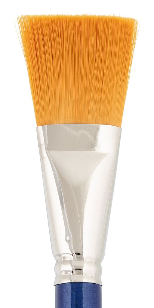 Кисть синтетика VISTA-ARTISTA Gallery 50212-16 плоская 5 шт короткая ручка №16 фото 3