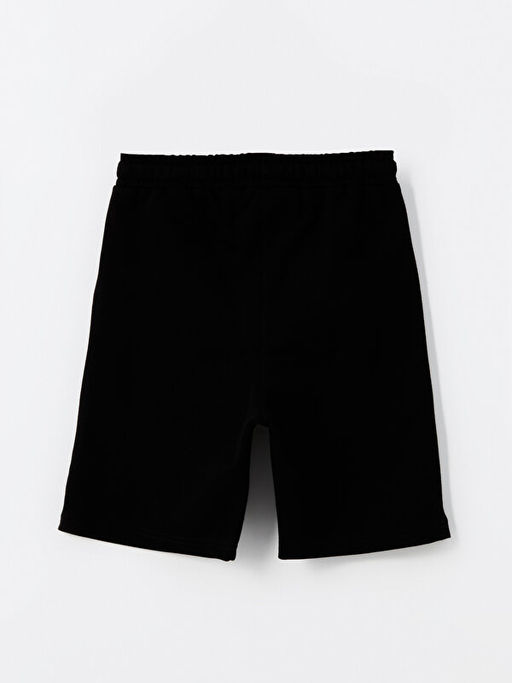 Beli Lastikli Be?ikta? Bask?l? Erkek ?ocuk ?ort - Waikiki фото 3