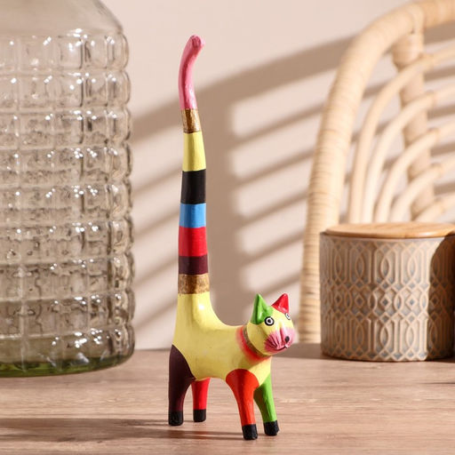 Сувенир дерево «Кошка», 10×3.5×25 см