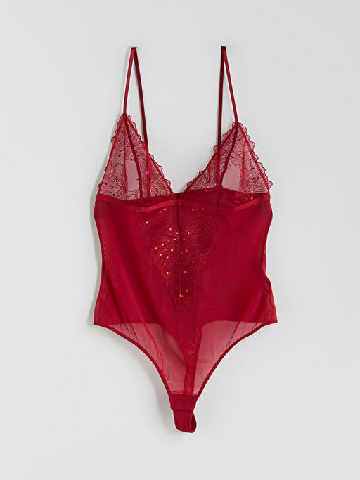 V Yaka Brode Bodysuit