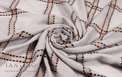 в составе ШЕРСТЬ Большой, красивый двусторонний платок - Tantino фото 2