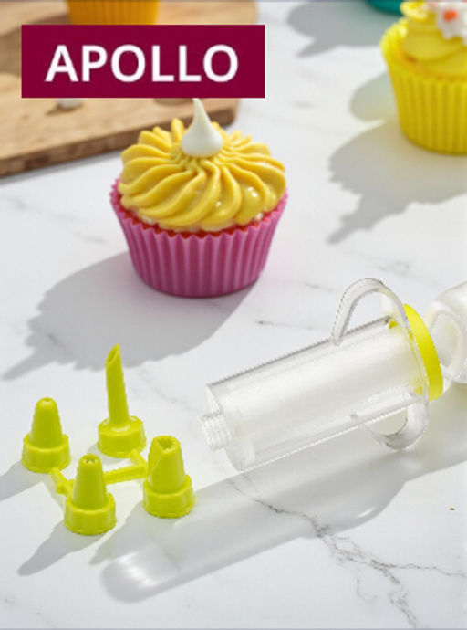 Кулинарный шприц с 4 насадками APOLLO Dolce Выпечка фото 8