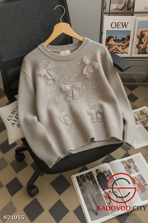 Кофта женская с бантами