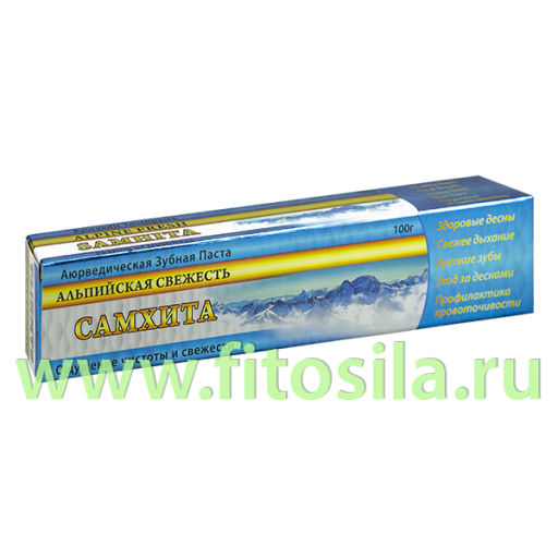 Зубная паста аюрведическая Альпийская свежесть 100гр