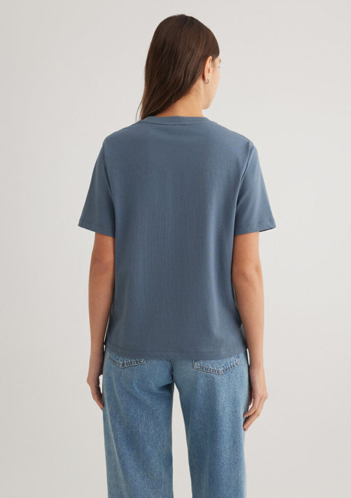 Mavi Jeans Bask?l? Antrasit Tisort фото 4