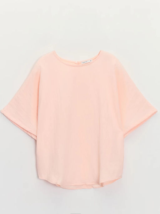 Блуза из лиоцелла с завязками на рукавах ZR2605022022-96 / Zarina