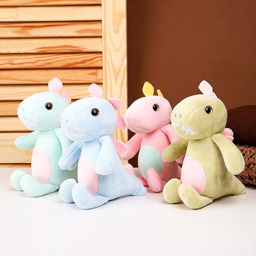 Мягкая игрушка Дракон на брелоке, 13 см, цвета МИКС - Simaland фото 4