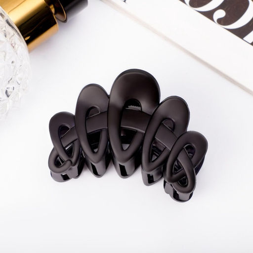 Цена за 12 шт. Крабик для волос «Джастин», петельки, 6 см, МИКС