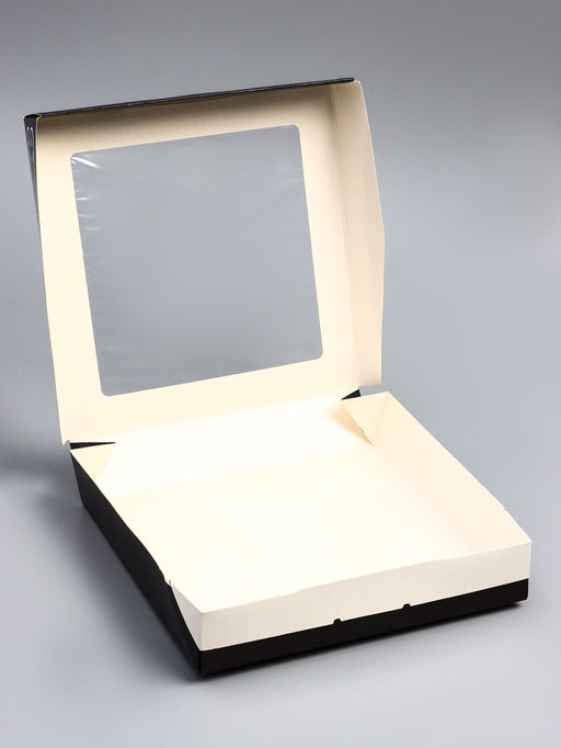 Цена за 20 шт. Коробка подарочная складная с окном «Лучший из лучших», 20×20×4 см