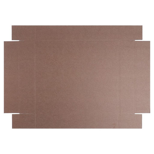 Цена за 5 шт. Коробка сборная без печати крышка-дно бурая без окна 37 х 32 х 7 см - Simaland фото 4