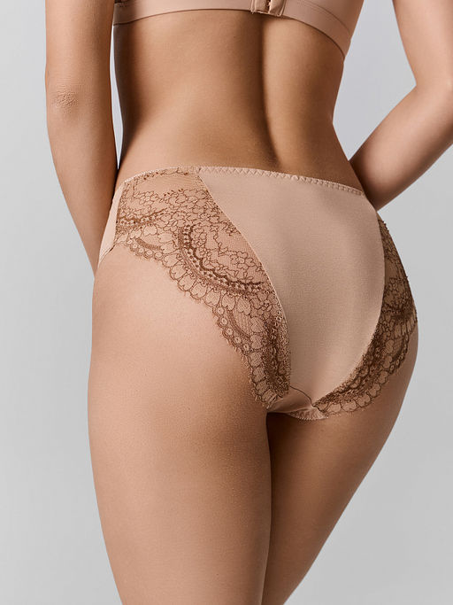 Цена за 2 штуки! Трусы классические женские бежевые - Mark formelle фото 3