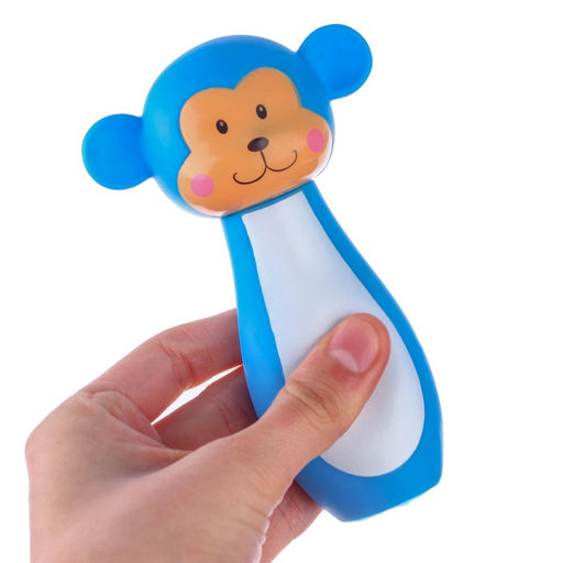 Резиновая игрушка для ванны Крошка Я «Пищалка», 12 см, МИКС