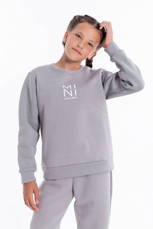 Костюм М224076Па серый