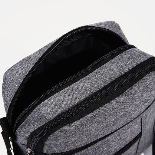 Сумка мужская, цвет серый - Simaland фото 5