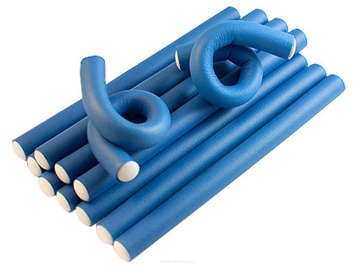 Dewal Бигуди-бумеранги BUM14180, 14 мм х 180 мм, синий, 10 шт.  фото 3