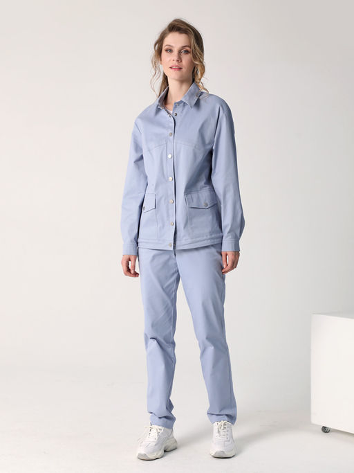 25215 Жакет голубой