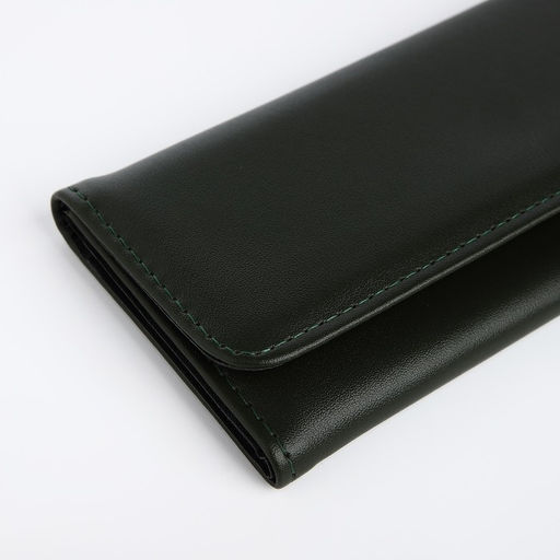 Кошелёк на магните, цвет тёмно-зелёный - Simaland фото 3