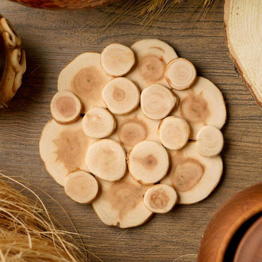 Подставка под горячее «Классика», d=15 см, можжевельник